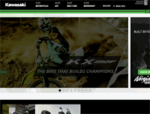 Tablet Screenshot of kawasaki-me.com